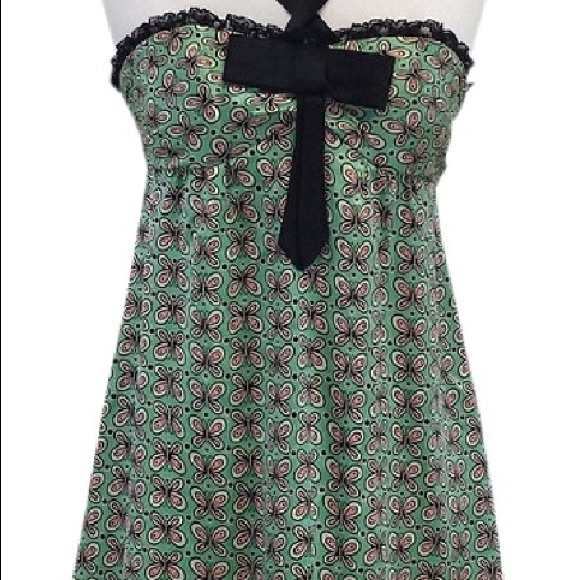 betsey johnson black butterfly dress Women's Midnight Bloom Dress in Black | Size Small